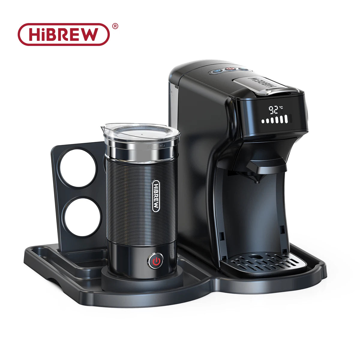 CaféMaster – 6-in-1 Capsule Coffee Machine for Espresso, Latte & Cappuccino