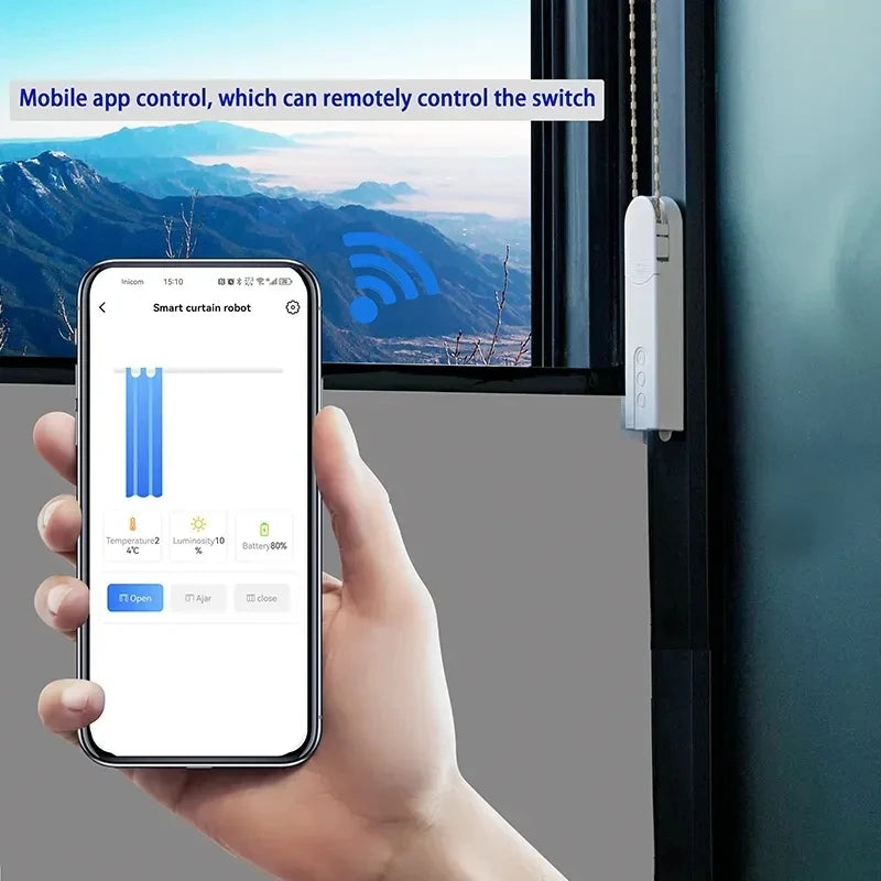 Smart Blind Motor for Automatic Curtain Control