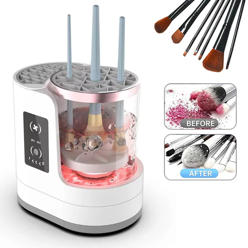 CleanMuse – Automatic Makeup Brush Washer + Dryer 💖