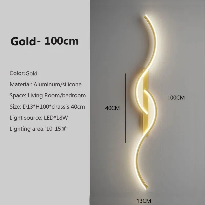 Modern LED Wall Lamp for Bedroom & Living Room