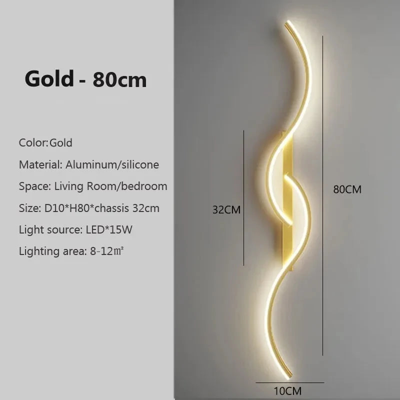 Modern LED Wall Lamp for Bedroom & Living Room