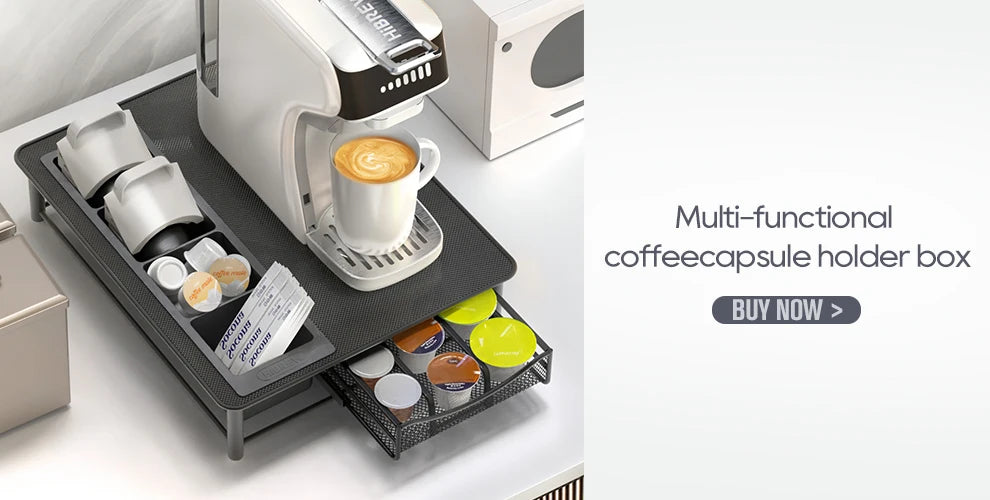 CaféMaster – 6-in-1 Capsule Coffee Machine for Espresso, Latte & Cappuccino