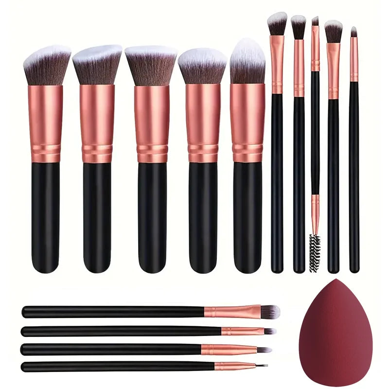 BlushBlend – 14pcs Soft Makeup Brush Set