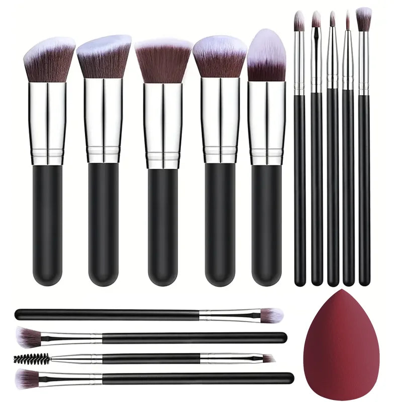 BlushBlend – 14pcs Soft Makeup Brush Set