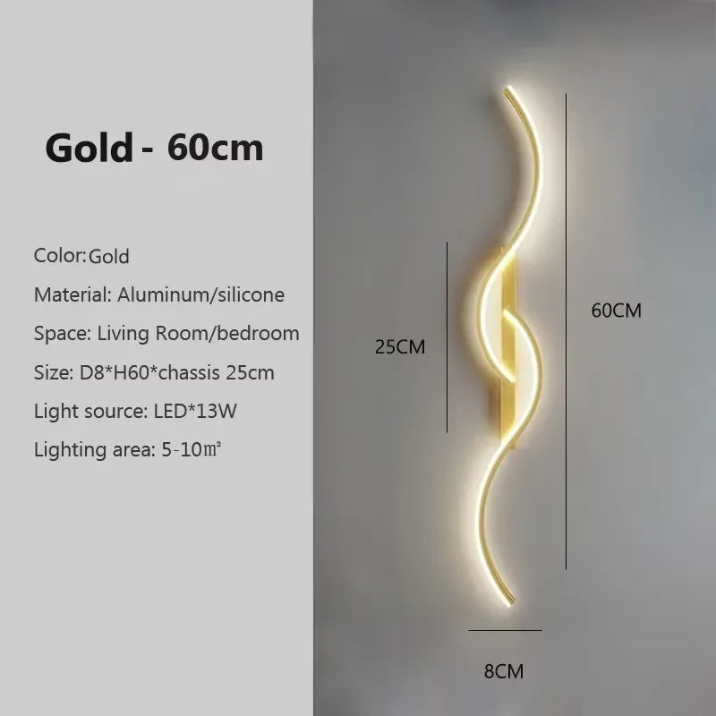 Modern LED Wall Lamp for Bedroom & Living Room