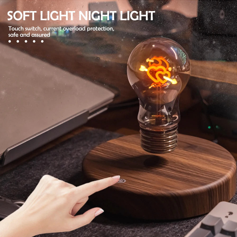 LevMoon – Floating Moon Night Light for Home & Office
