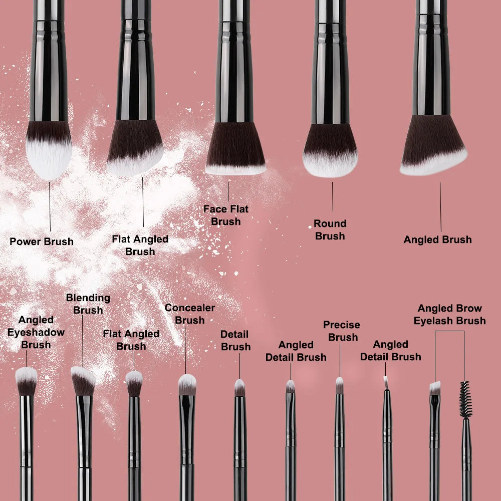 BlushBlend – 14pcs Soft Makeup Brush Set