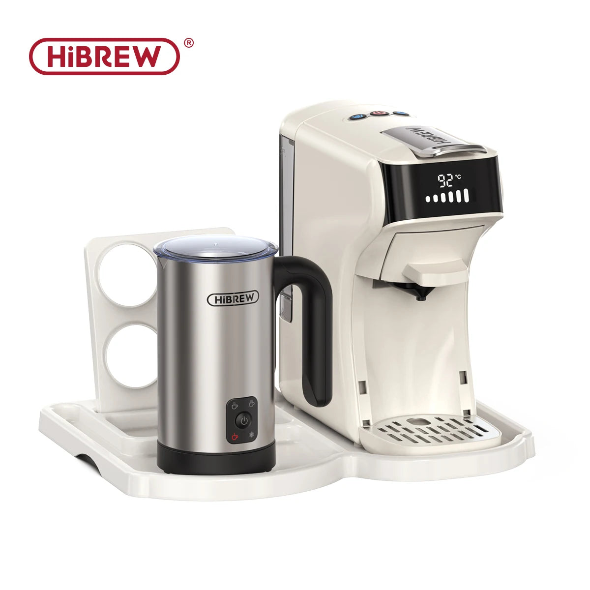 CaféMaster – 6-in-1 Capsule Coffee Machine for Espresso, Latte & Cappuccino