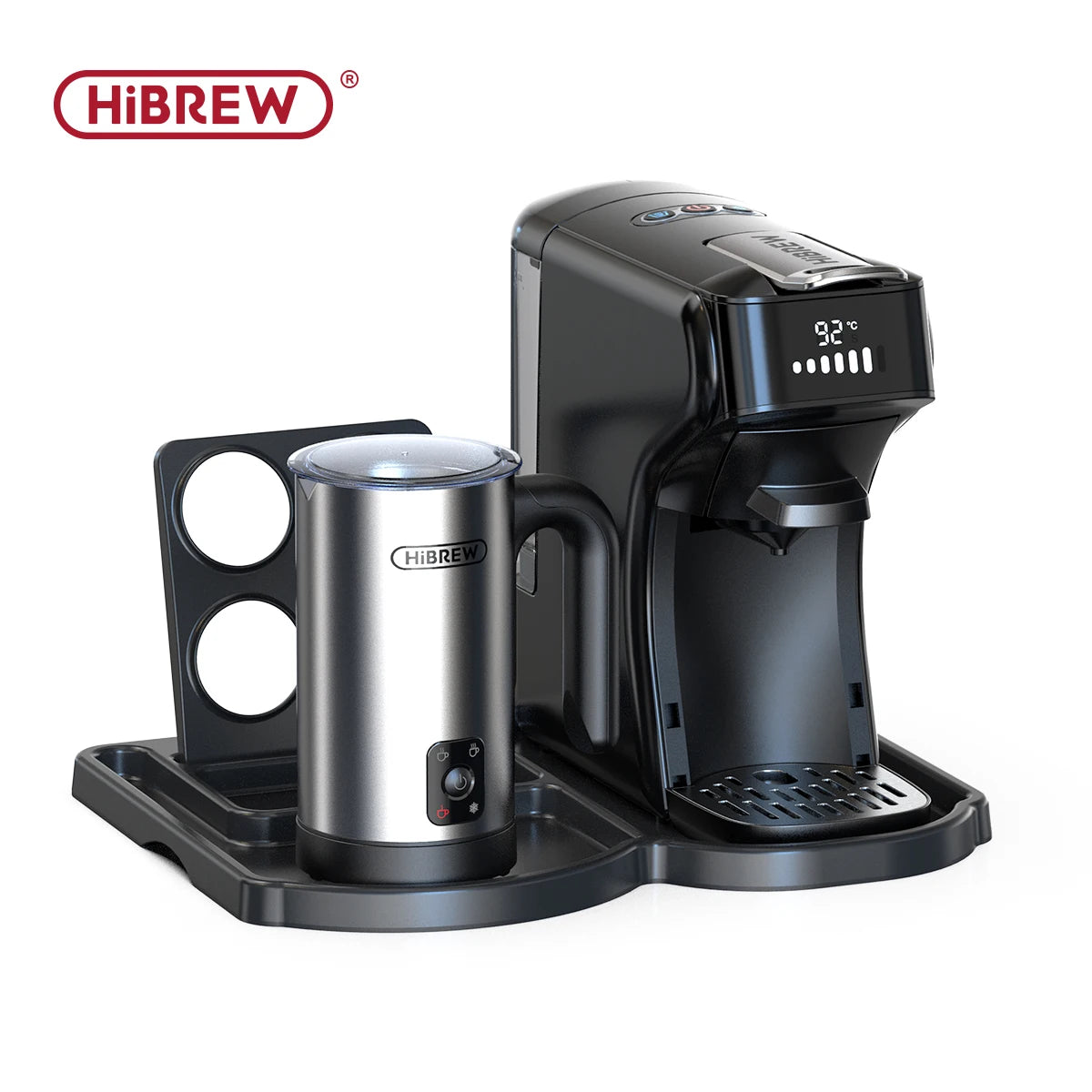 CaféMaster – 6-in-1 Capsule Coffee Machine for Espresso, Latte & Cappuccino