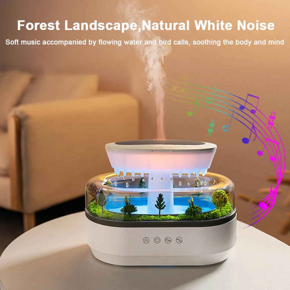 BreezeDrop – Ultrasonic Fragrance Diffuser for Home & Relaxation