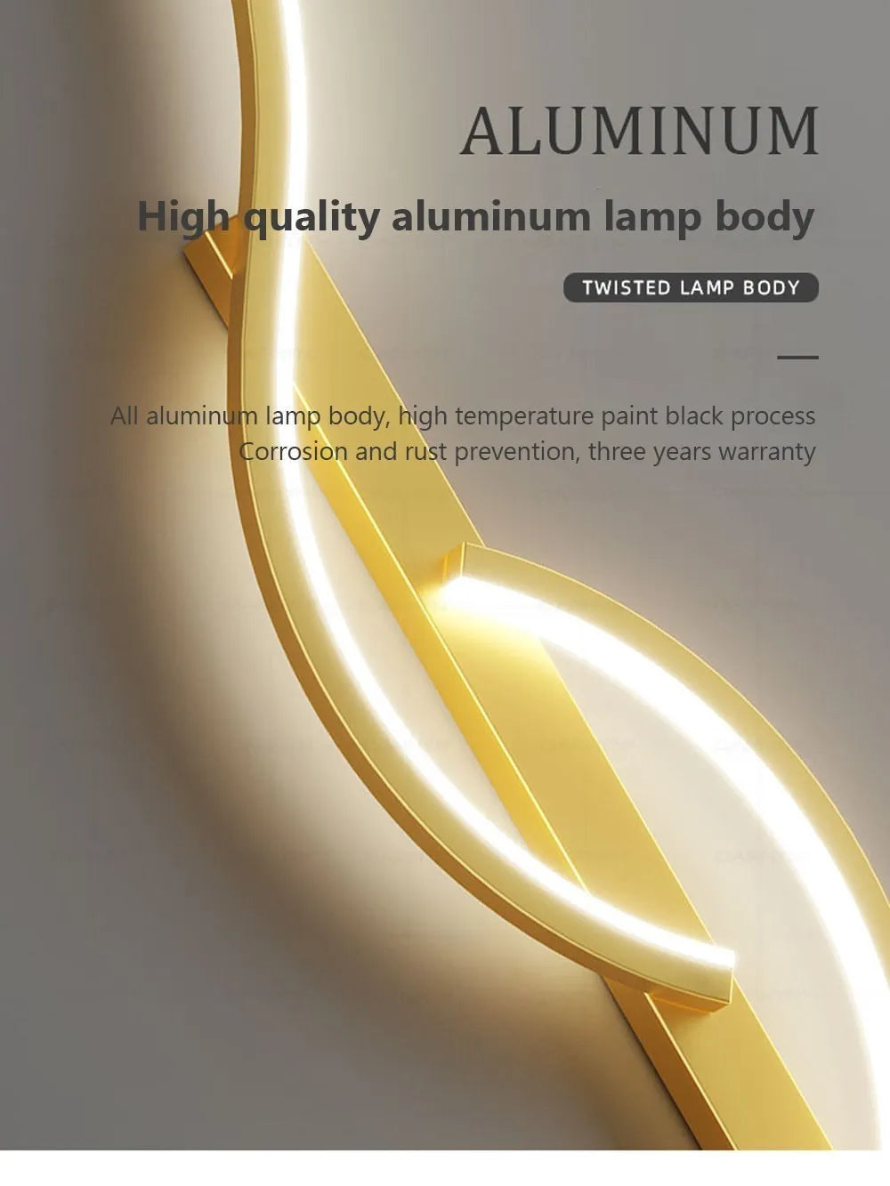 Modern LED Wall Lamp for Bedroom & Living Room