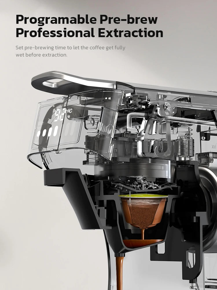 CaféMaster – 6-in-1 Capsule Coffee Machine for Espresso, Latte & Cappuccino