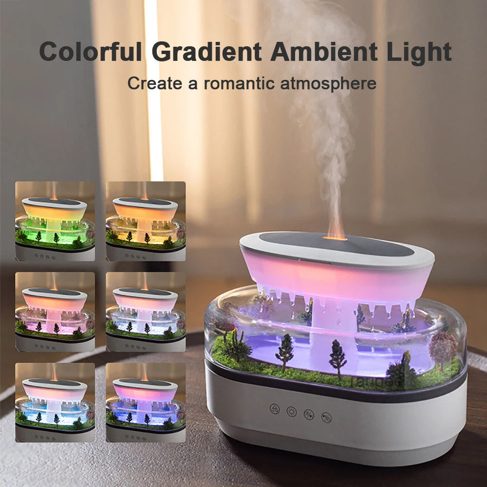 BreezeDrop – Ultrasonic Fragrance Diffuser for Home & Relaxation