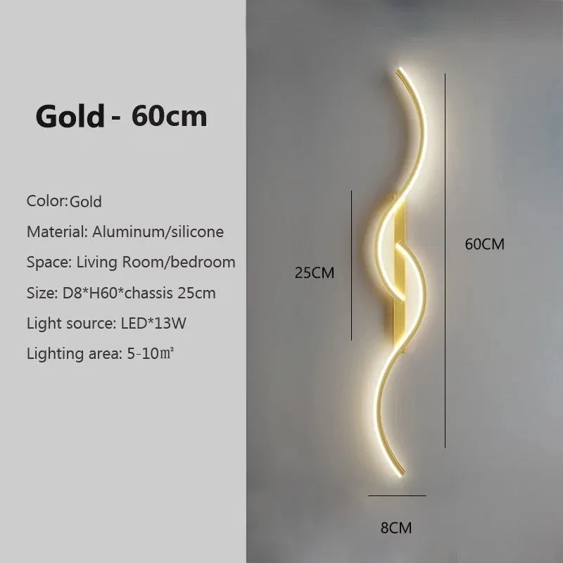 Modern LED Wall Lamp for Bedroom & Living Room