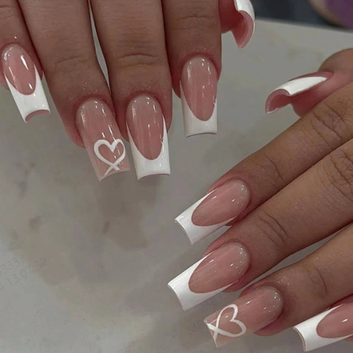 HeartBlush French Tips 💖