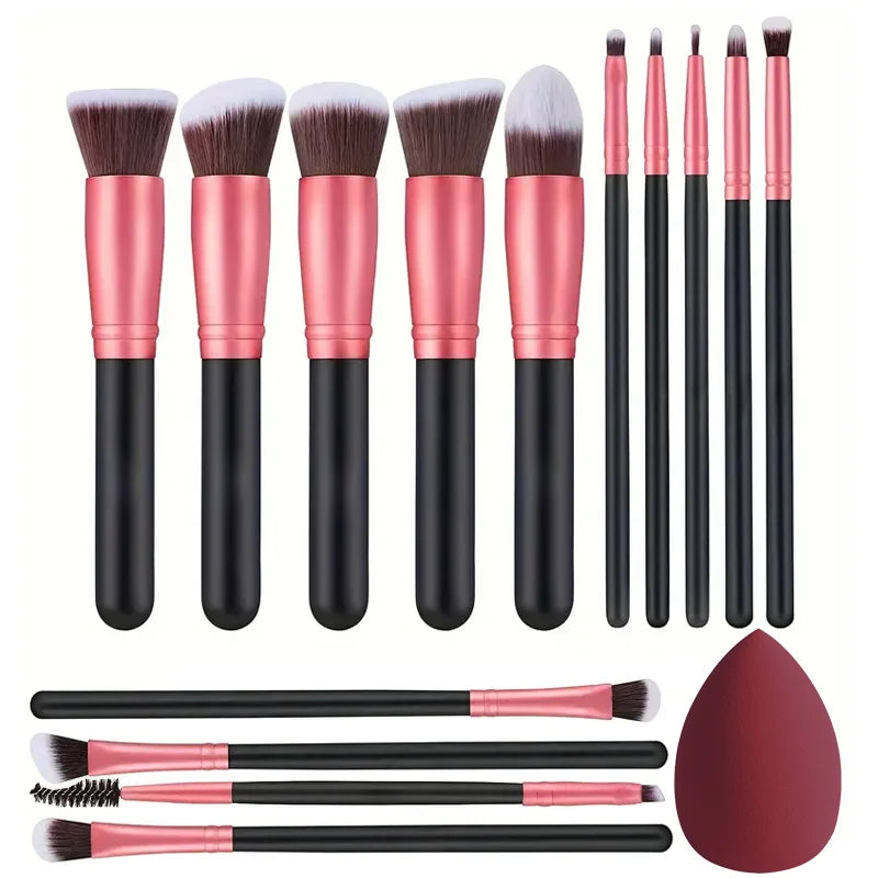 BlushBlend – 14pcs Soft Makeup Brush Set