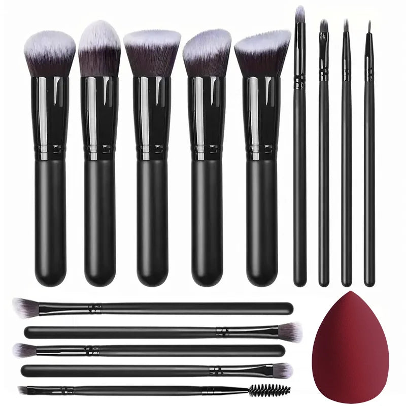BlushBlend – 14pcs Soft Makeup Brush Set