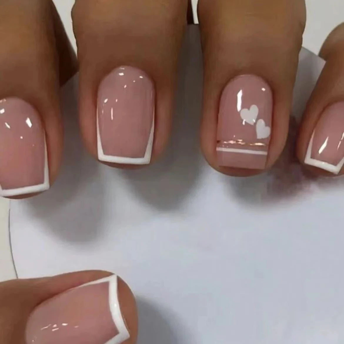 HeartBlush French Tips 💖