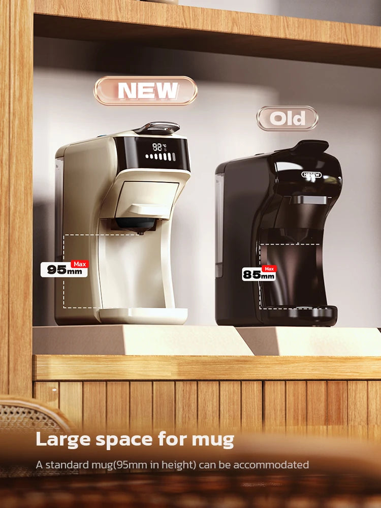 CaféMaster – 6-in-1 Capsule Coffee Machine for Espresso, Latte & Cappuccino