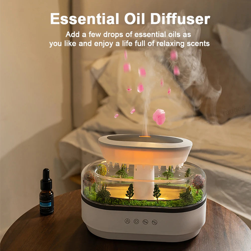 BreezeDrop – Ultrasonic Fragrance Diffuser for Home & Relaxation
