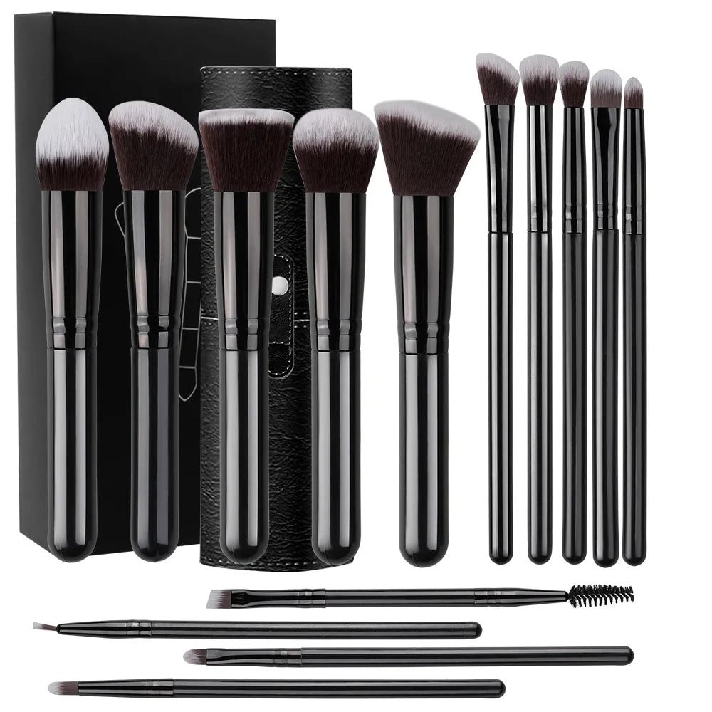 BlushBlend – 14pcs Soft Makeup Brush Set