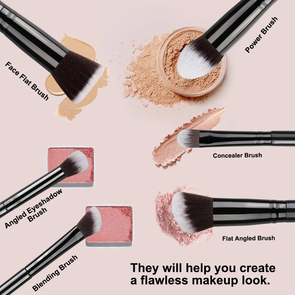 BlushBlend – 14pcs Soft Makeup Brush Set