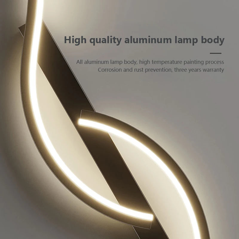 Modern LED Wall Lamp for Bedroom & Living Room