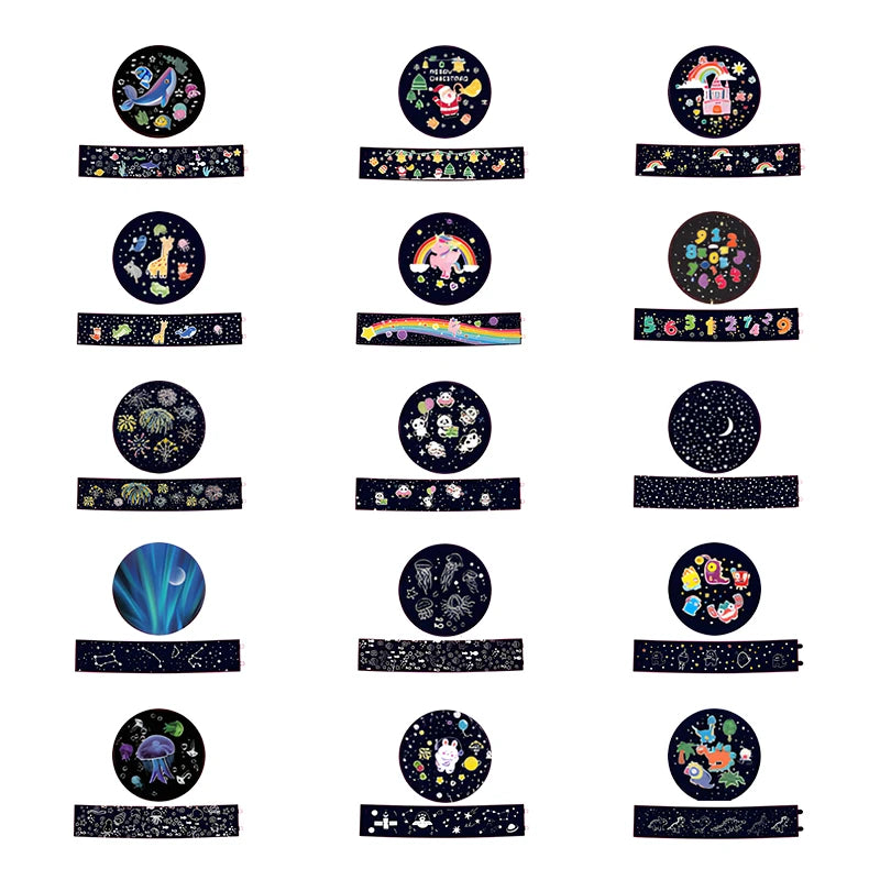 Rotating Star Projector Lamp for Kids’ Bedrooms & Gifts